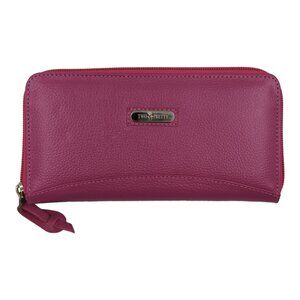 Zipper Wallet Fuchsia